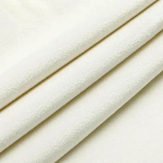 Decorative Throw Pillow Covers Velvet Soft for Couch Sofa Bedroom Living Room Outdoor Pack of 2 18x18 Inch Cream White {4}