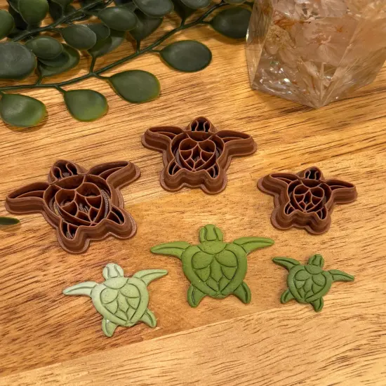 SEA TURTLE| SUMMER SOLSTICE | CLAY CUTTER {3}