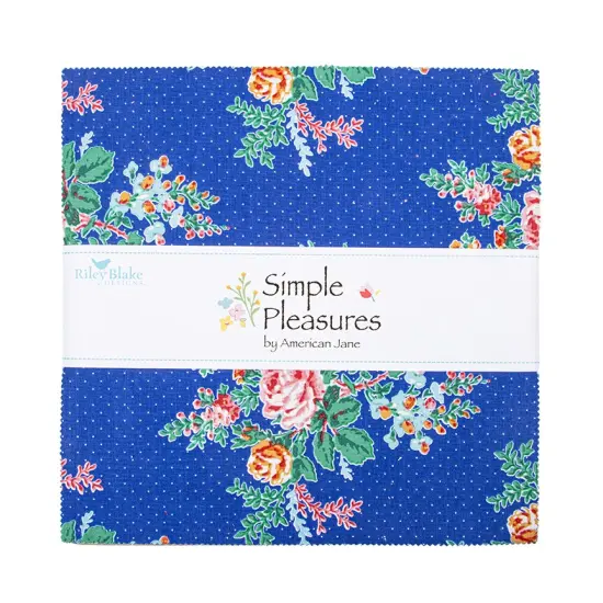 Simple Pleasures 10" Square Pack (Layer Cake / 10" Stacker) byfor Riley Blake (10-16650-42) {1}