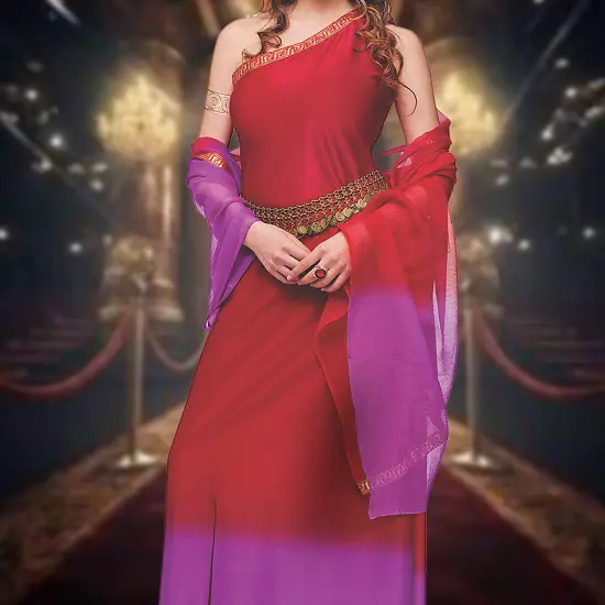 Roman Goddess Dress Women's Halloween Costume Look {3}