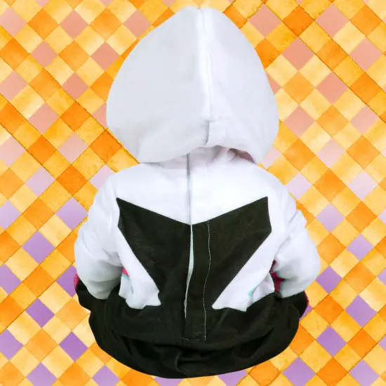 Infants Marvel Ghost Spider Classic Costume with Printed Jumpsuit {5}