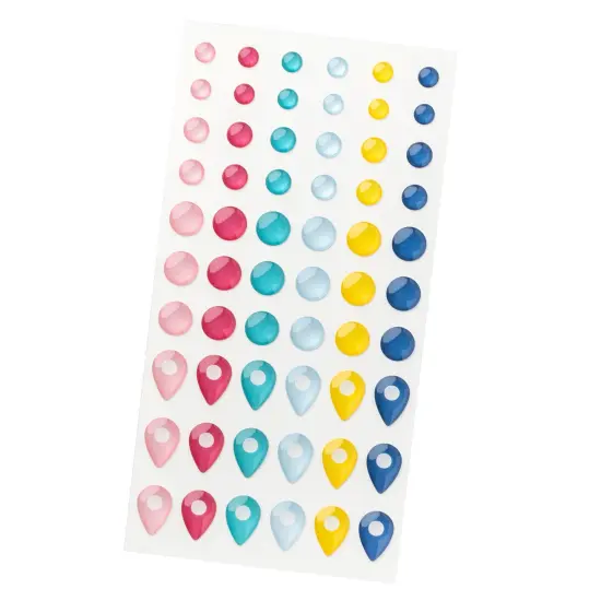 Paige Evans Adventurous Enamel Dots-60/Pkg {5}