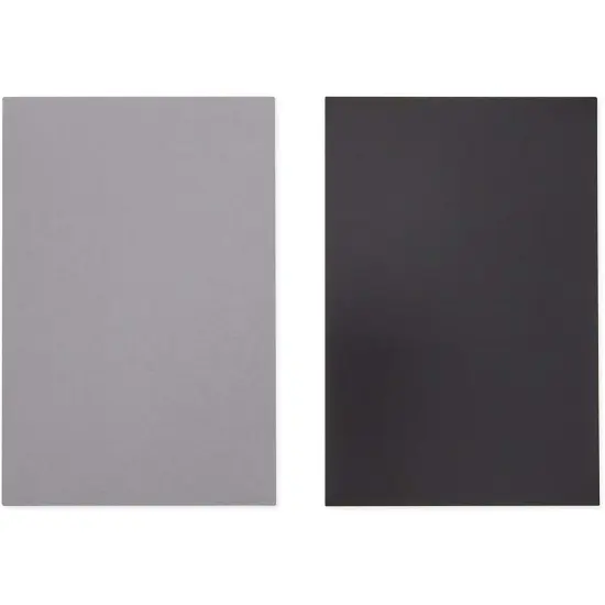 Magnetic Sheets with Adhesive Backing, Flexible Peel and Stick (4 x 6 in, 24 Pack) Black {4}