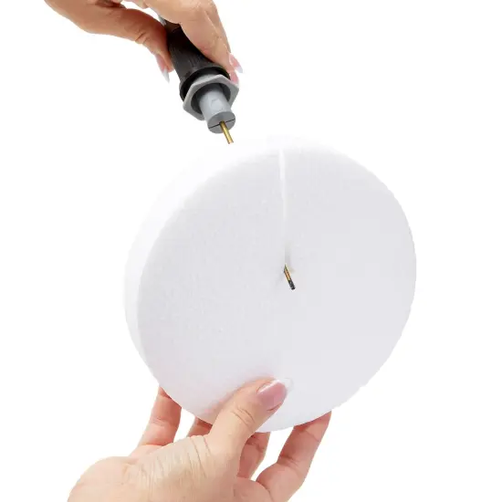 12 Pack Foam Circles for Crafts - 6 Inch Round Cake Dummy Discs for DIY Projects (1 Inch Thick, White) {7}