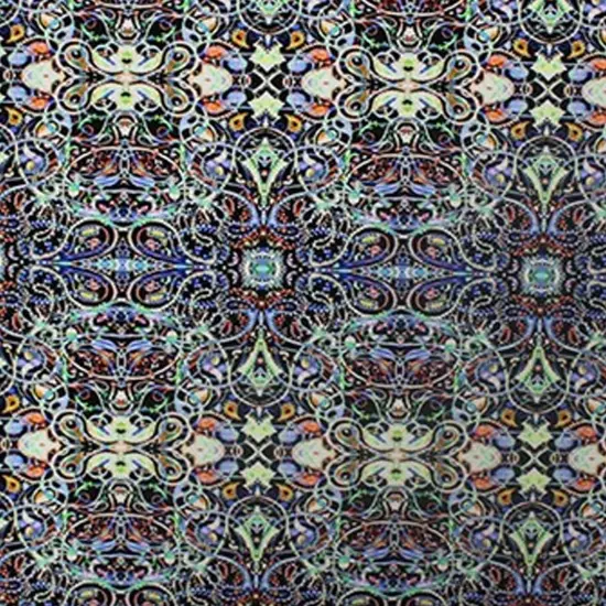 1 Yard Dream Abstract Printed Spandex Fabric {2}