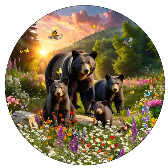 Sunsout Family Walk 500 pc Jigsaw Puzzle 71932 {1}