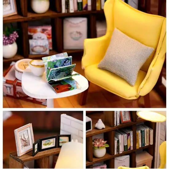 Leisurely Moment Dollhouse Kit - Miniature Wizardi Roombox Kit {4}