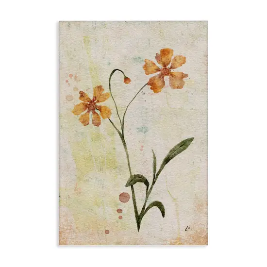 Stupell Industries Ceropsis Flower Sprig Canvas Wall Art Design by Lydia Orange {1}