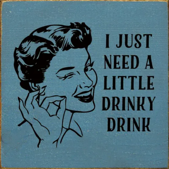 Solid Knotty Pine Coasters Perfect for Drinks and Decor Blue-Black {1}