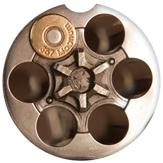 357 Chamber Ceramic Car Coaster Set 2.56" (2 Pack) {1}