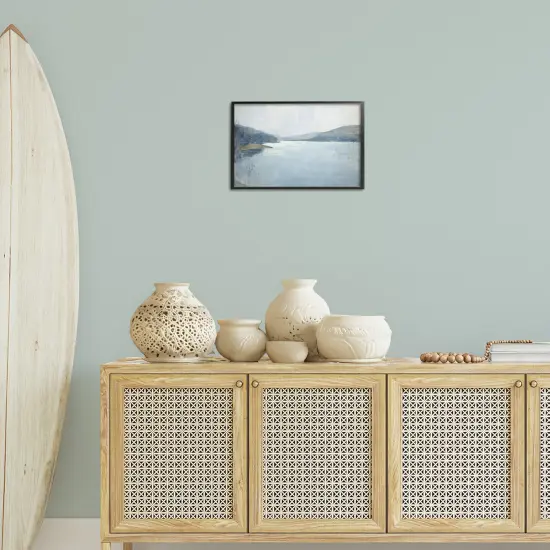 Stupell Industries Faded Distant Mountains Framed Giclee Wall Art Design by LSR Design Studio {2}