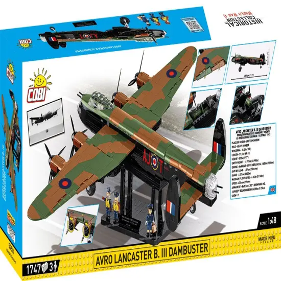 COBI Historical Collection WWII Avro Lancaster B III Dambuster Aircraft {5}
