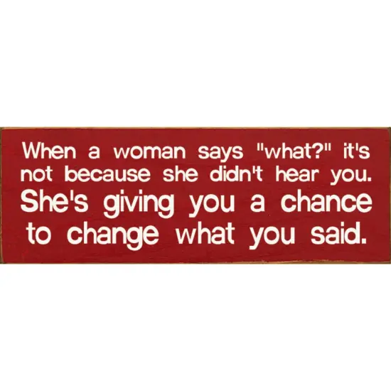 Why a Woman Says 'What?' &ndash; The Unspoken Cue for a Second Chance in Conversation White-Black {2}