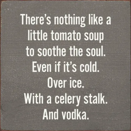 Refreshing Tomato Soup Over Ice with Vodka A Cool Twist on a Classic Recipe Ivory-Black {2}