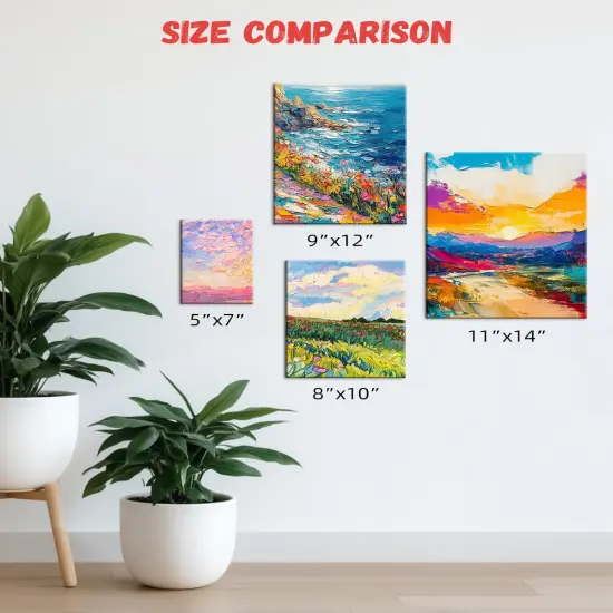 42 Pack Canvas Boards for Painting 8 x 10 inch Canvas Panels Blank - Gesso Primed Acid-Free 100% Cotton for Acrylics Oil Watercolor Tempera Paints {3}