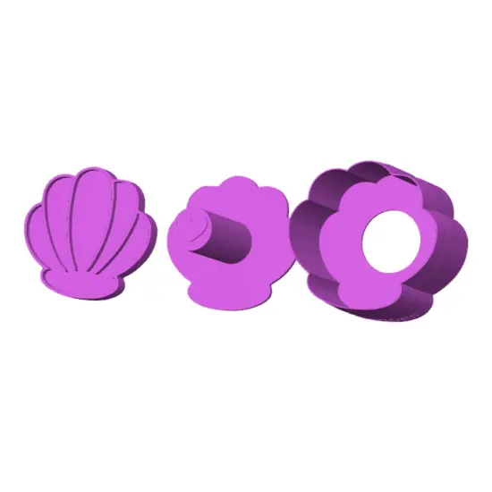 Sea Shell Cake Pop mold or Popper {3}