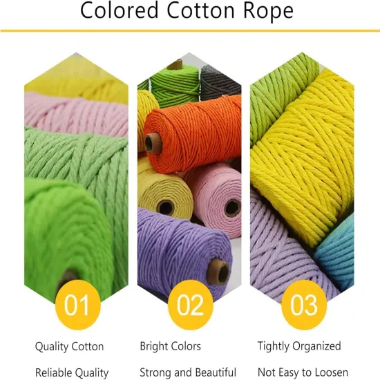 3mm x 594 Yards Macrame Cord {4}