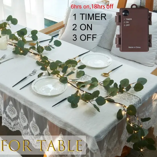 Decorative Garland Lights 6FT 96 LED Fairy Lights {2}