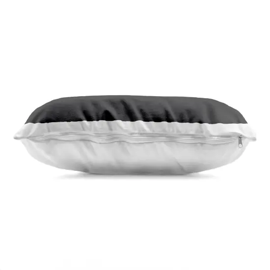 Stupell Industries Canoe Reflection on Black Indoor Pillow, 14 x 7 x 20 {3}
