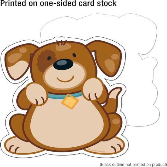 150-Piece Zoo Animal Bulletin Board Cutouts {4}