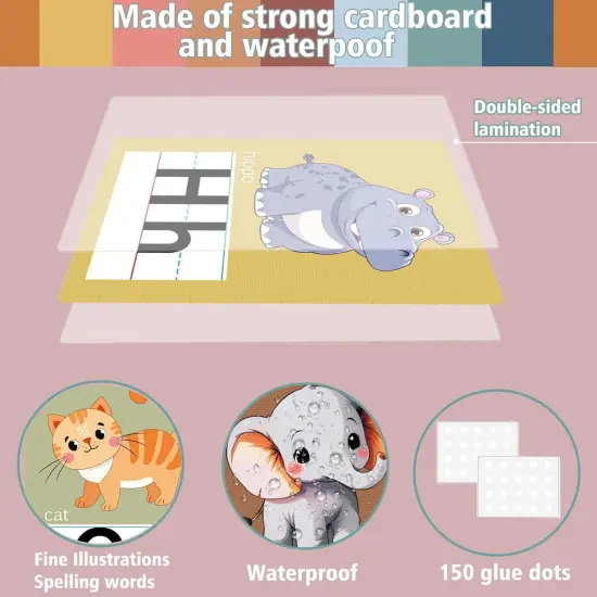 ABC Alphabet Poster Classroom Wall {4}