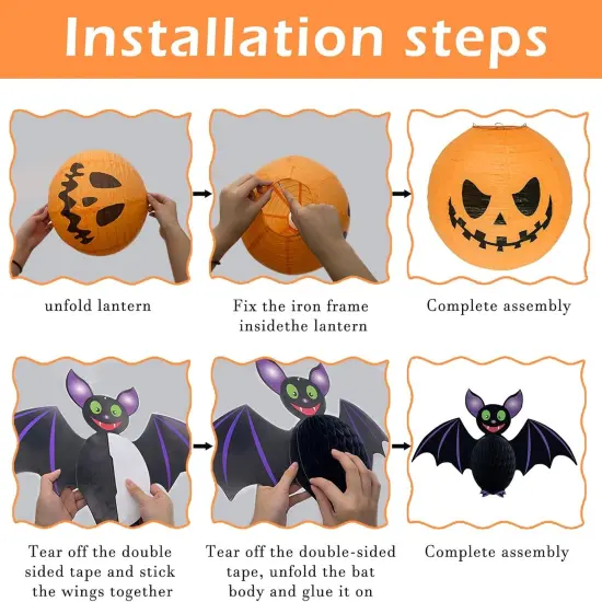 11Pcs Halloween Party Decorations {4}