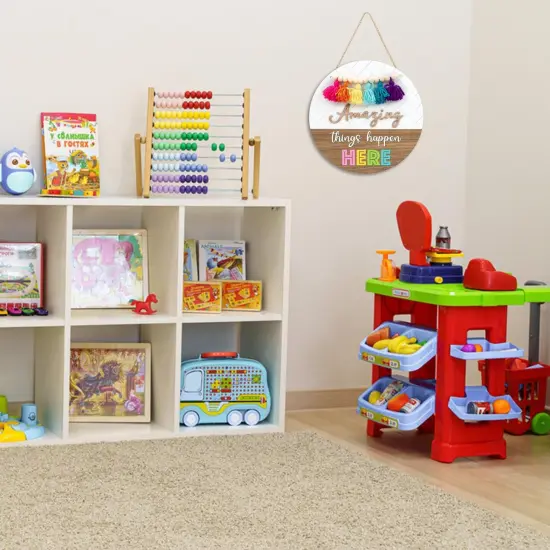 Boho 3D Classroom Door Sign {3}