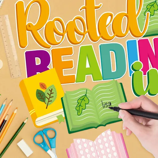 Reading Tree Bulletin Board - 55PCS {2}