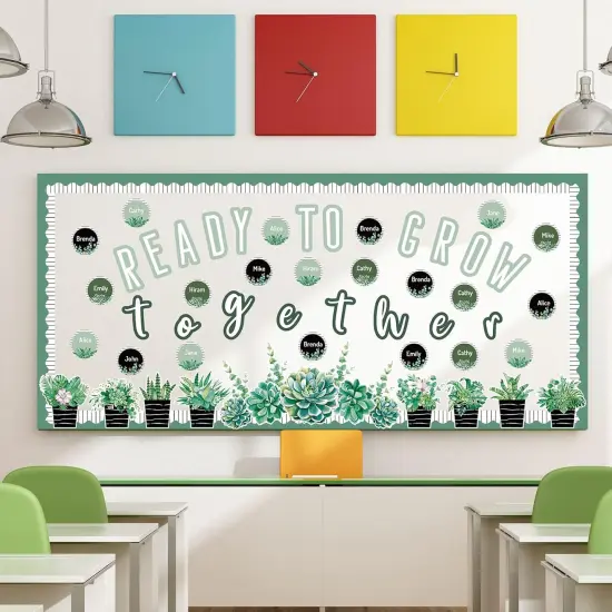 96Pcs Plants Bulletin Board Decoration {4}