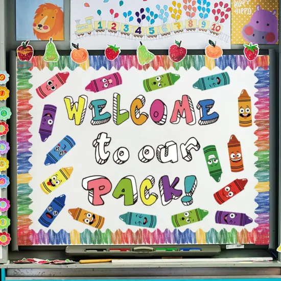 Back to School Bulletin Board Decorations - 79 Pcs {4}