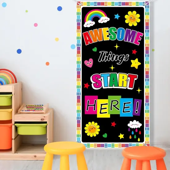 Classroom Colorful Welcome Decoration {4}