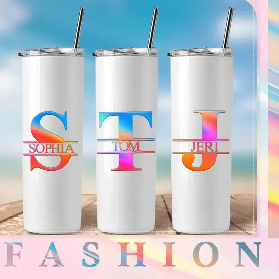 10 Sheets UV Dtf Cup Wrap Transfer Name Sticker Alphabet {3}