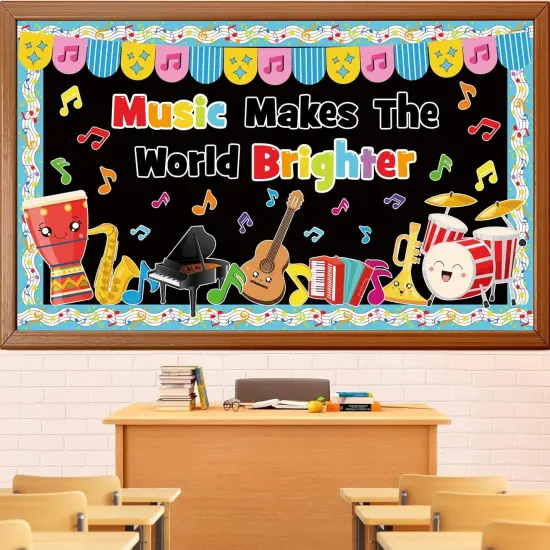 Music Themed Bulletin Board Decorations Set {1}