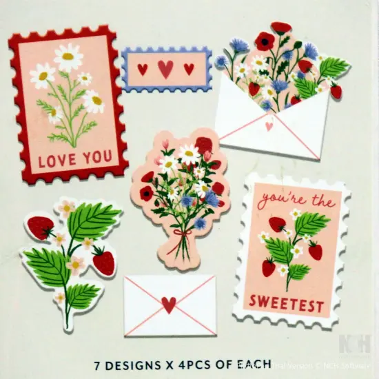 Violet Studio Valentine's Day Icons Stickers {2}