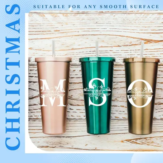 10 Sheets Waterproof Split Letter Stickers {5}