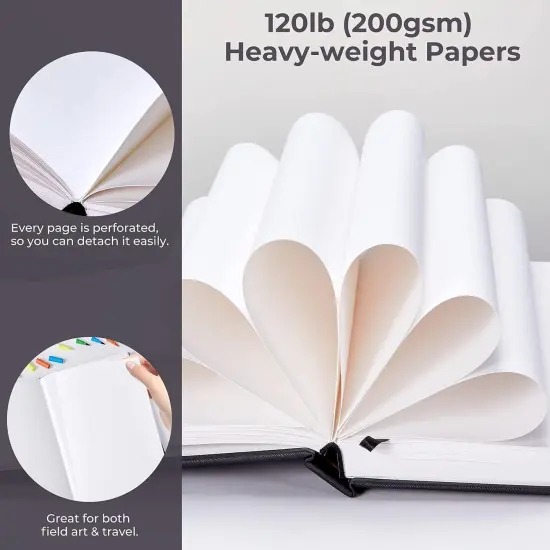 Mixed Media Art Sketchbook - 10.8"x8.3" {4}