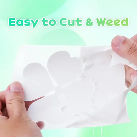 White Puff Vinyl Heat Transfer {3}