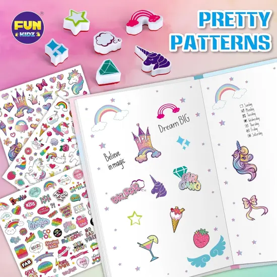Unicorn Journal Kit for Girls {4}