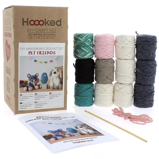 DIY Crochet Kit by Hoooked Pet Friends PAK349 {2}