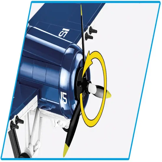 COBI Historical Collection World War II F4F WILDCAT Plane {4}