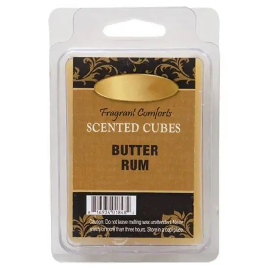 Butter Rum Scented Wax Melts with Butterscotch Maple Syrup and Rum Essence 2oz {1}