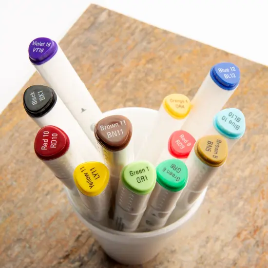 RM-BAS40 | Azure&trade; 40pc Color Marker Set {5}