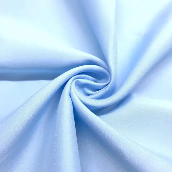 1 Yard Baby Blue Matte Satin Duchess Satin Fabric 58/60&Prime; Wide {1}