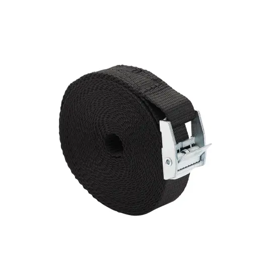 5 Pack Kayak Tie Down Straps, Lashing Straps with Buckles for Bike, Luggage, and Cargo (16.4 FT, Black) {6}