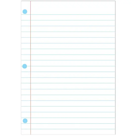 Magnetic Notebook Page, 8.5" x 11" {1}