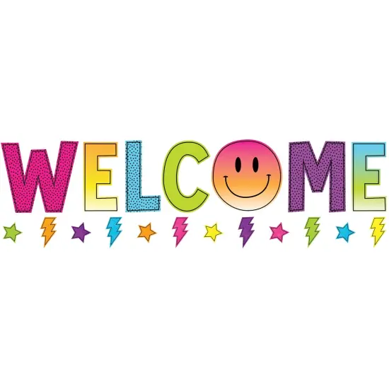 Brights 4Ever Welcome Bulletin Board Set {1}