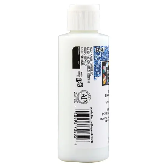 Plaid Fragment Effects Glass Chip Binder and Sealer-4oz {2}