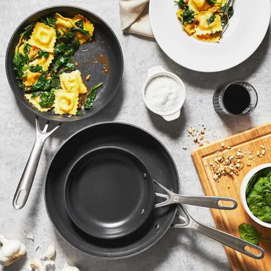 ZWILLING Motion Hard Anodized Aluminum Nonstick Fry Pans {4}