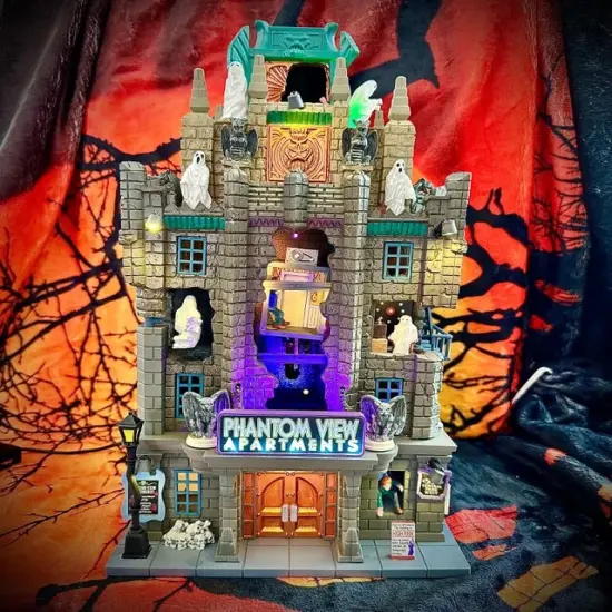 Lemax Spookytown Phantom View Apartments {2}