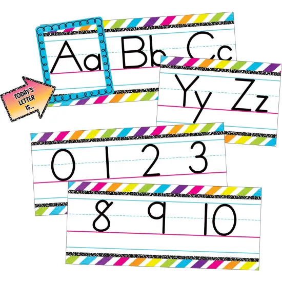 Brights 4Ever Alphabet Bulletin Board Set {1}